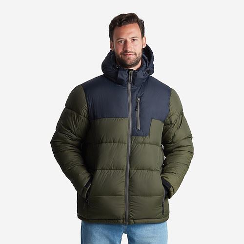Tuxer Bergamo str. 4XL vind- og vandafvisende - Oliven