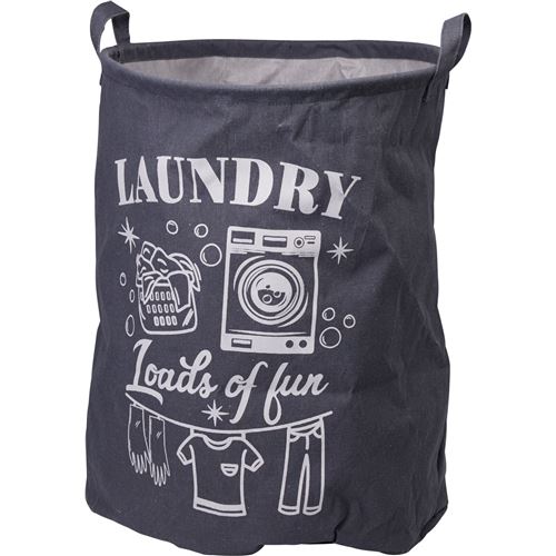 Vasketøjspose i kanvas