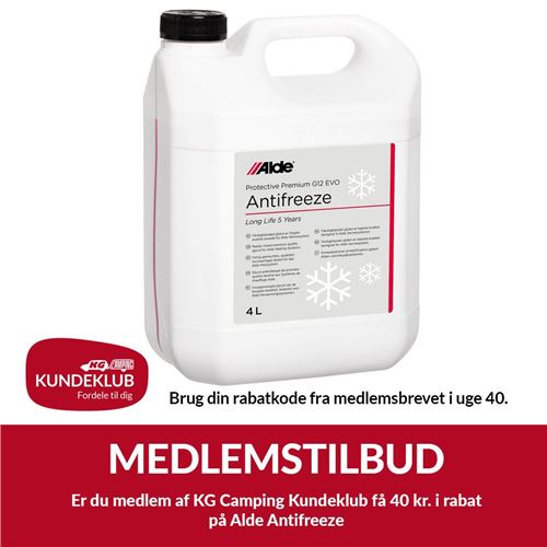 Anti Freeze - Glykolvæske ALDE G12 EVO 4,0 L.