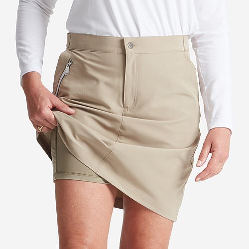 Tuxer Hollie Reco skort - Stone
