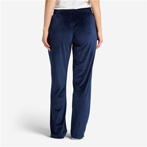 Tuxer Vanessa velourbukser - Dark Navy