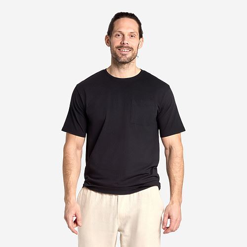 Tuxer Jeff T-shirt str. L - Sort