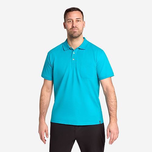 Tuxer Fred polo shirt - Mosaic Blue