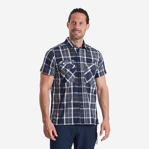 Tuxer Iowa kortærmet skjorte - Dark Navy