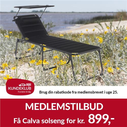 WeCamp Calva drømmeseng - Sort