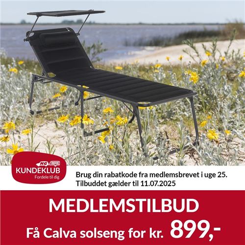 WeCamp Calva drømmeseng - Sort