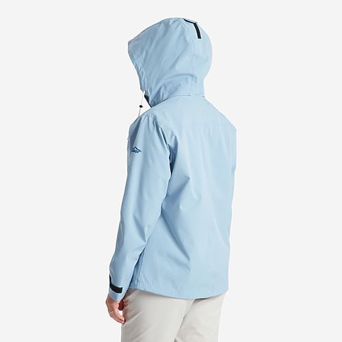 Tuxer Elanor vind- og vandtæt damejakke - Faded Denim