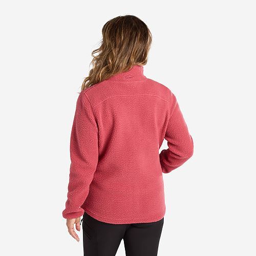 Tuxer Camilla dame plys jakke Str. M - Earth Red