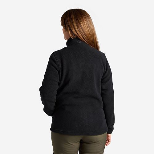 Tuxer Camilla dame plys jakke Str. L - Sort