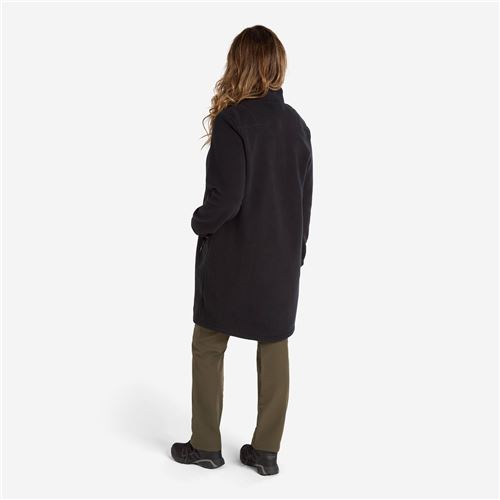 Tuxer Layla Str. XL - blød plysjakke Sort