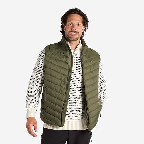 Tuxer Mitchell herrevest Str. 4XL - Oliven