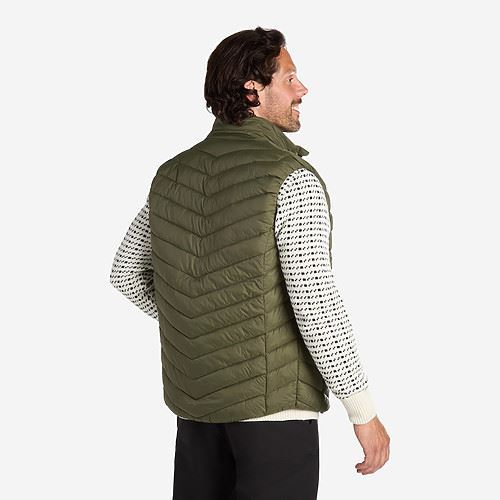 Tuxer Mitchell herrevest Str. 4XL - Oliven