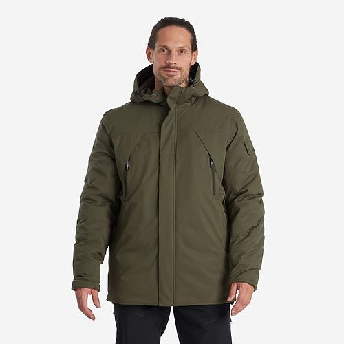 Tuxer Milano vind-/vandtæt herrejakke Str. 4XL - Oliven