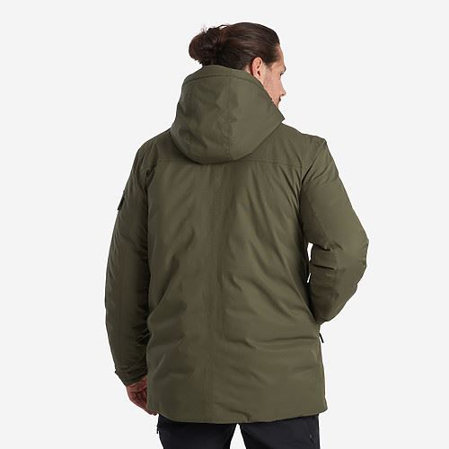 Tuxer Milano vind-/vandtæt herrejakke Str. 4XL - Oliven