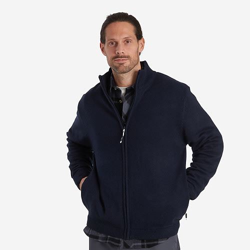 Tuxer Steve Strik Cardigan - Navy
