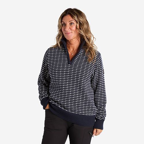 Tuxer Pricilla Striktrøje - Navy