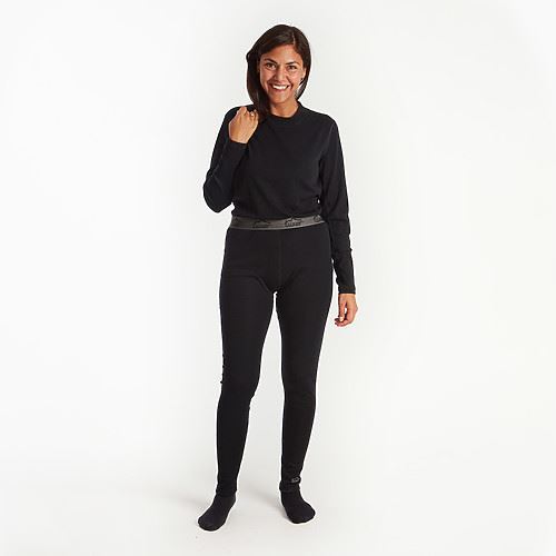 Tuxer Vigur dame uldbukser - Sort