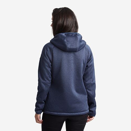 Tuxer Odie dame strikjakke Str. 2XL -  Dark navy