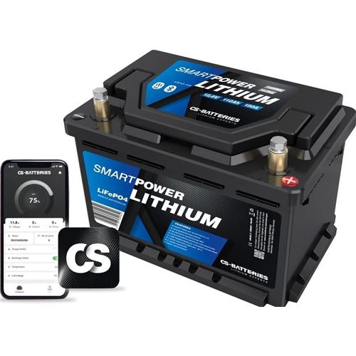 Smart Power Lithium 12V 100Ah