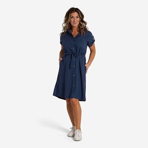 Tuxer Charlene kjole - Navy Blue