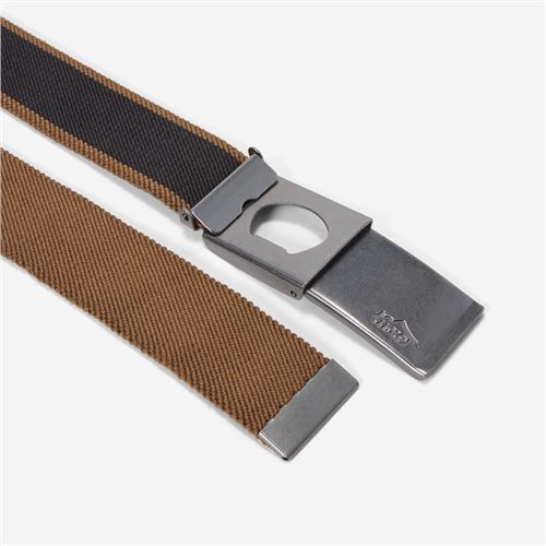 Tuxer bælte m/metal spænde - Brun