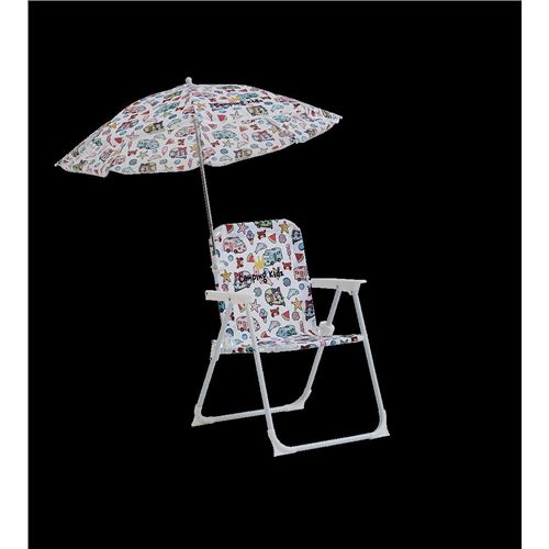 CampingKidz Barnestol med Parasol