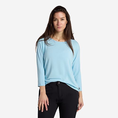 Tuxer Carissa bluse Str. L -  Airy Blue