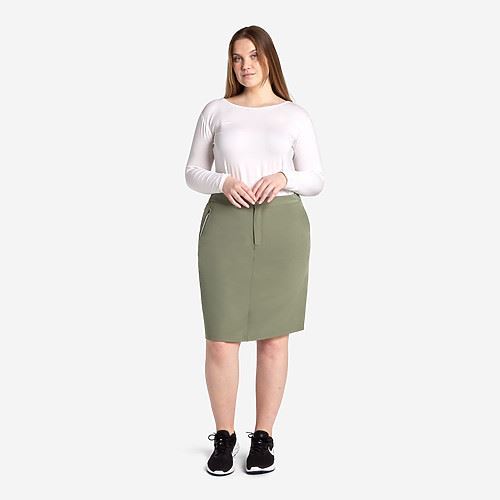 Tuxer Hollie Reco long skort - Oliven