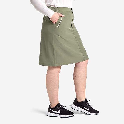 Tuxer Hollie Reco long skort - Oliven