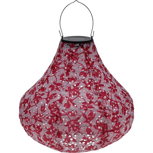 Solcelle Rislampe "Pæreformet"