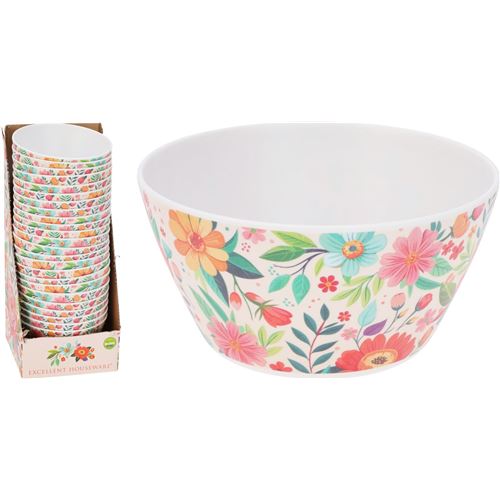 Müsli skål m/blomster
