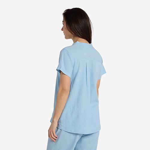 Tuxer Abigail Skjorte Str. L - Airy Blue