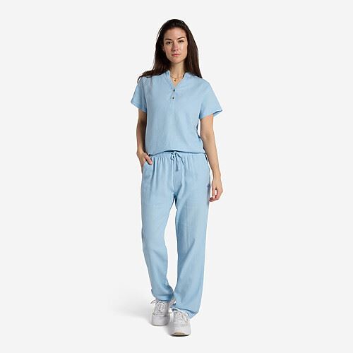 Tuxer Abigail Skjorte Str. L - Airy Blue
