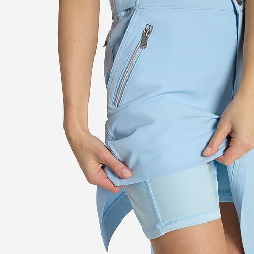 Tuxer Hollie Reco skort Str. 48 - Airy blue