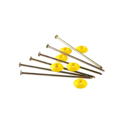 Stålpløk med kappe 20 cm – 6 stk.