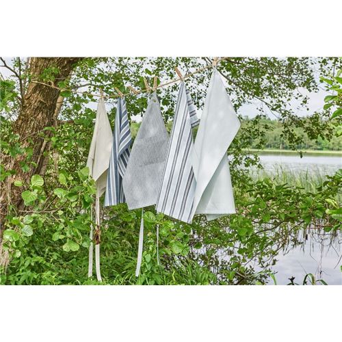 Speedtsberg Viskestykke stribet Blå/lyseblå