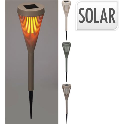 Solcelle fakkel LED