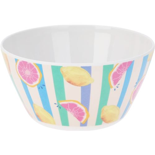Müsli skål i melamin m/citrus frugt