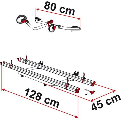 Fiamma Garage Standard – Cykelholder til Autocamper
