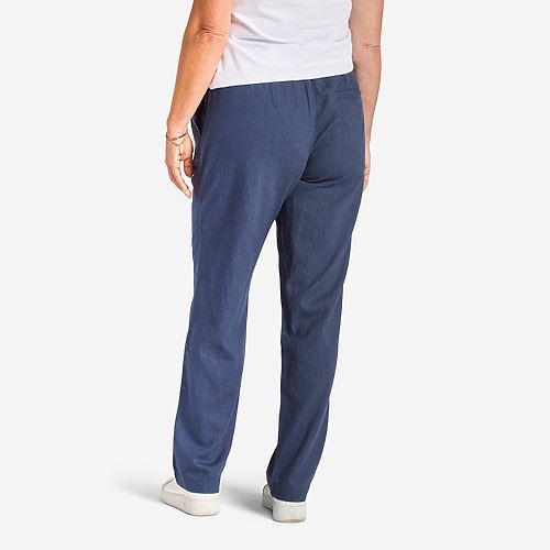 Tuxer Joyce Hør buks - Navy