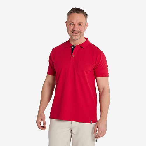 Tuxer Fred polo shirt - Rød