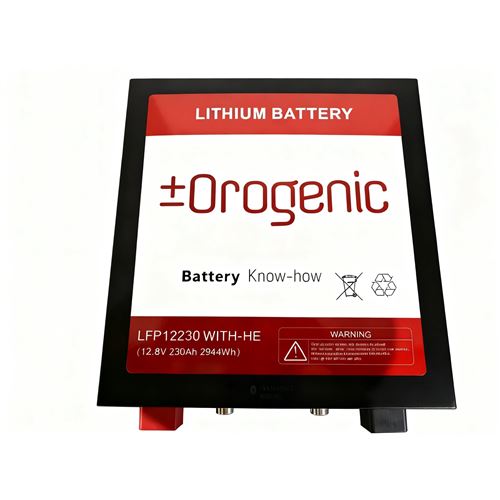 Lithium (LiFePO4) Batteri – 12,8V 230Ah (2560Wh)