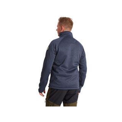 Tuxer Odie herre strikjakke med fór Str. XL - Navy