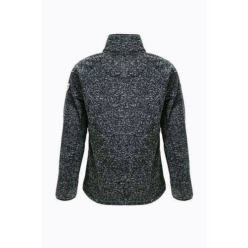 Tuxer Odie dame strikjakke med fór Str. 5XL -  Sort