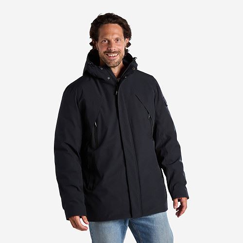 Tuxer Milano vind-/vandtæt herrejakke - Sort