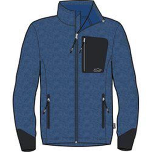 Tuxer Grant strikjakke - Blue Quartz