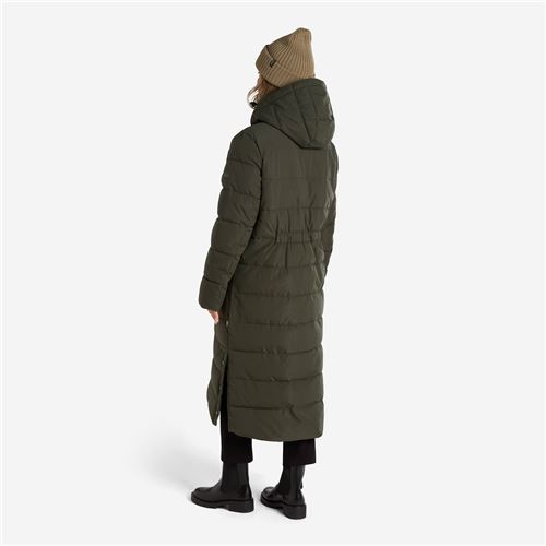 Tuxer Ellen Vind-/vandafvisende frakke - Dark Olive