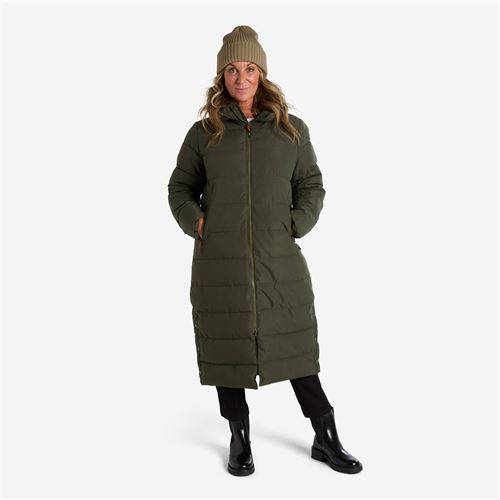 Tuxer Ellen Vind-/vandafvisende frakke Str. 2XL - Dark Olive