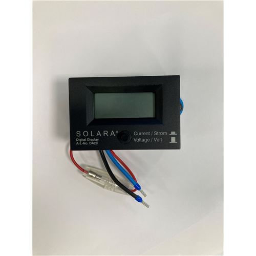 Brugt solar battery display 