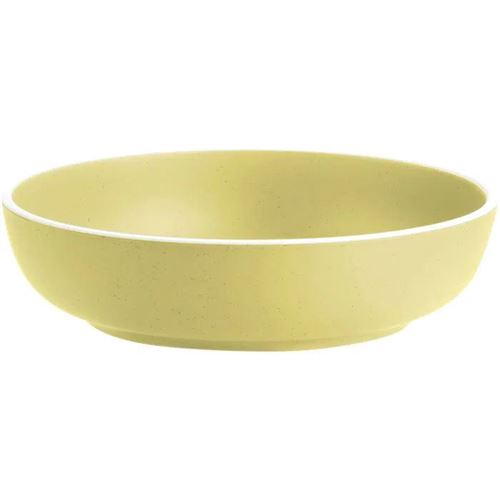 Dolomit salatskål, Ø23,5 cm, lys gul.